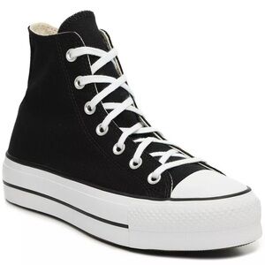 Converse Chuck Taylor All Star High-Top Platform Sneaker in Black Women Size 6.5